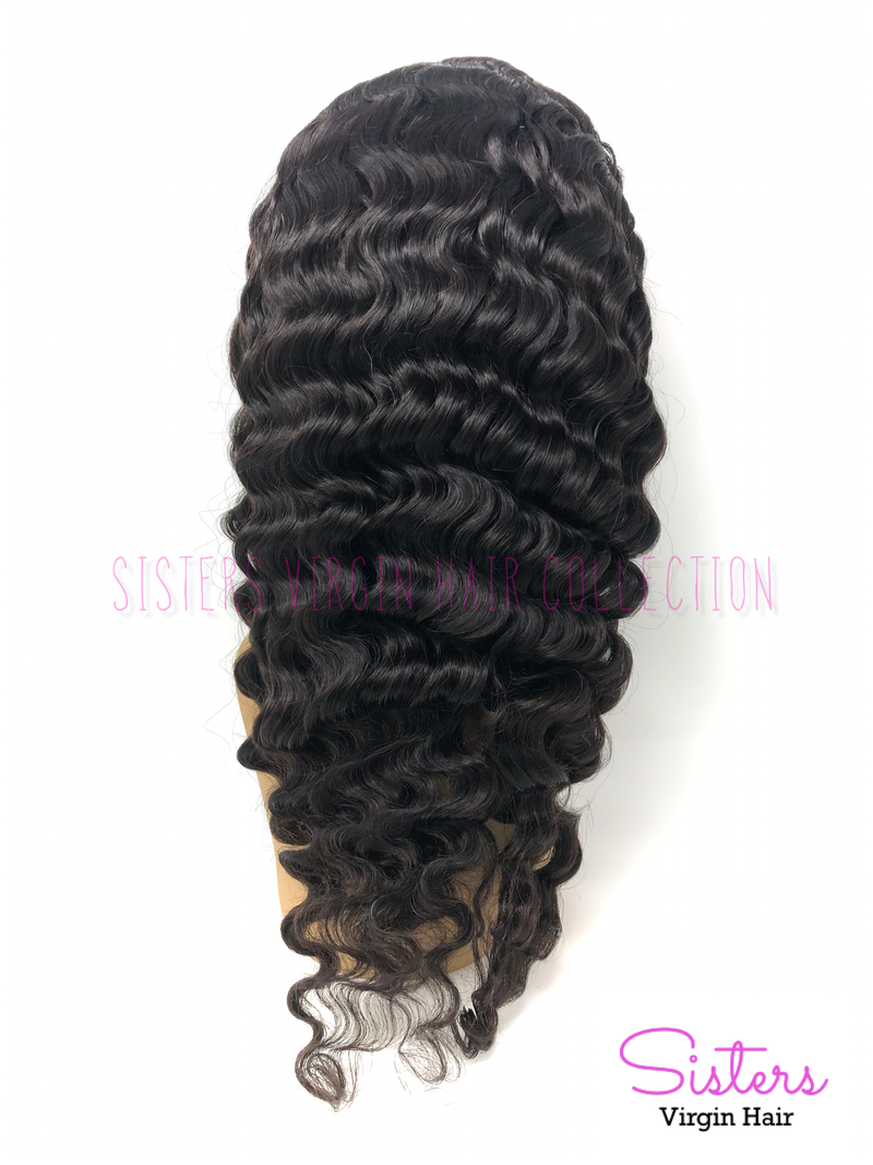 Sisters Virgin Hair Collection Lace Front Wig - Deep Wave