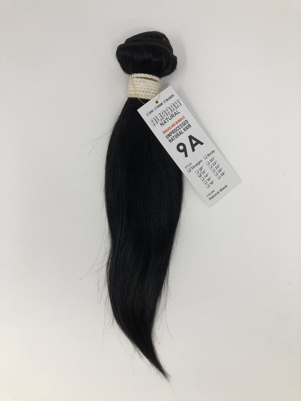 Aliba / Alibara 100% Natural Virgin Human Hair Brazilian Bundle - Straight