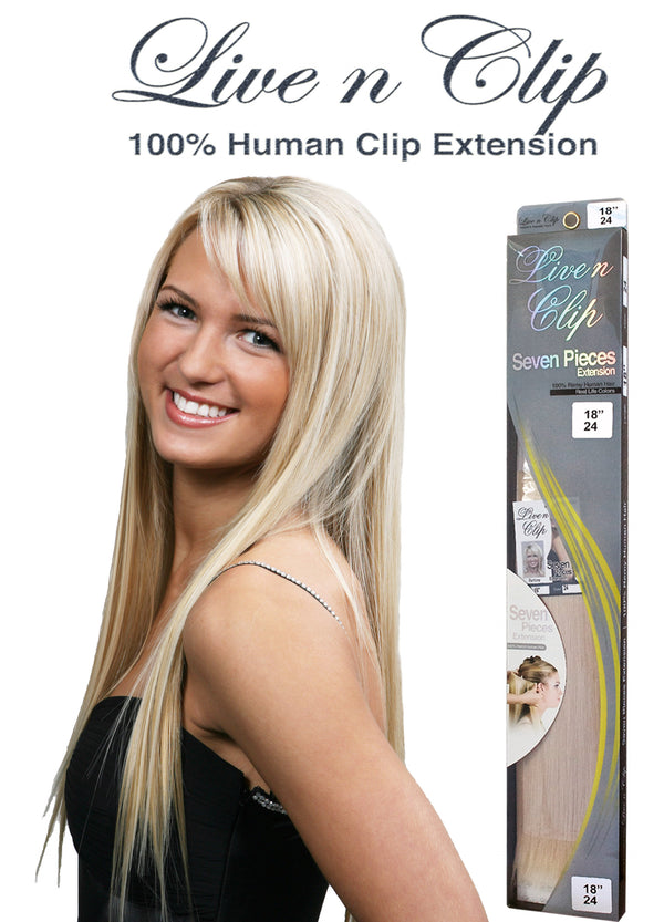Hair Couture Neophilia 9pcs 100% Remy Human Hair Clip-on Extensions – Super  Sisters Beauty