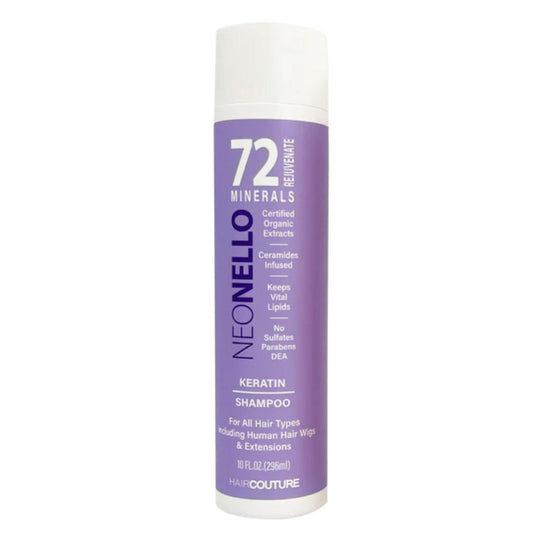 Hair Couture Professional NEONELLO Keratin 72 Minerals Shampoo 10oz