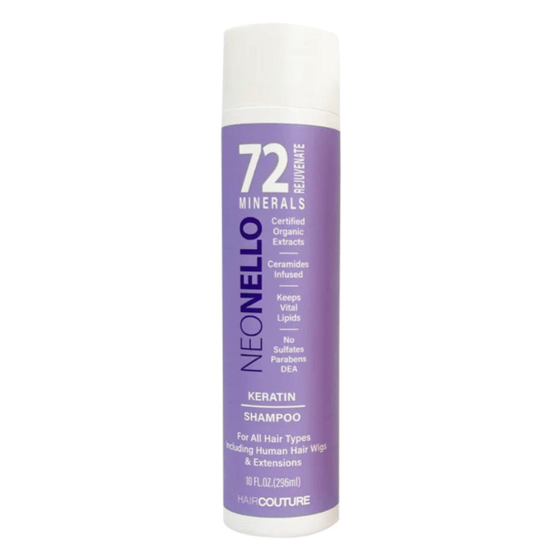 Hair Couture Professional NEONELLO Keratin 72 Minerals Shampoo 10oz
