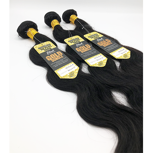 Beautiful Day Gold Bundle 100% Brazilian Virgin Remy Hair 3 Bundle - Body Wave