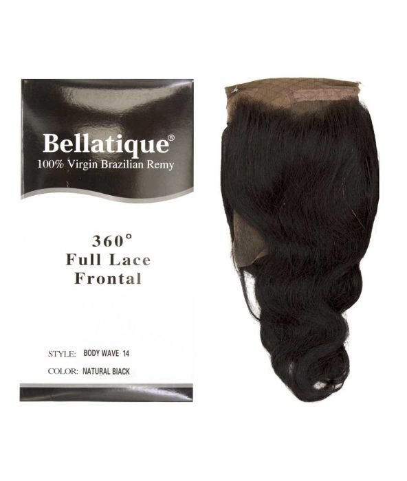 Bellatique 100% Virgin Brazilian Remy 360 Full Lace Frontal - Body Wave